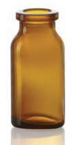 7 ml injectieflacon, amber, type 3 geblazen glas
